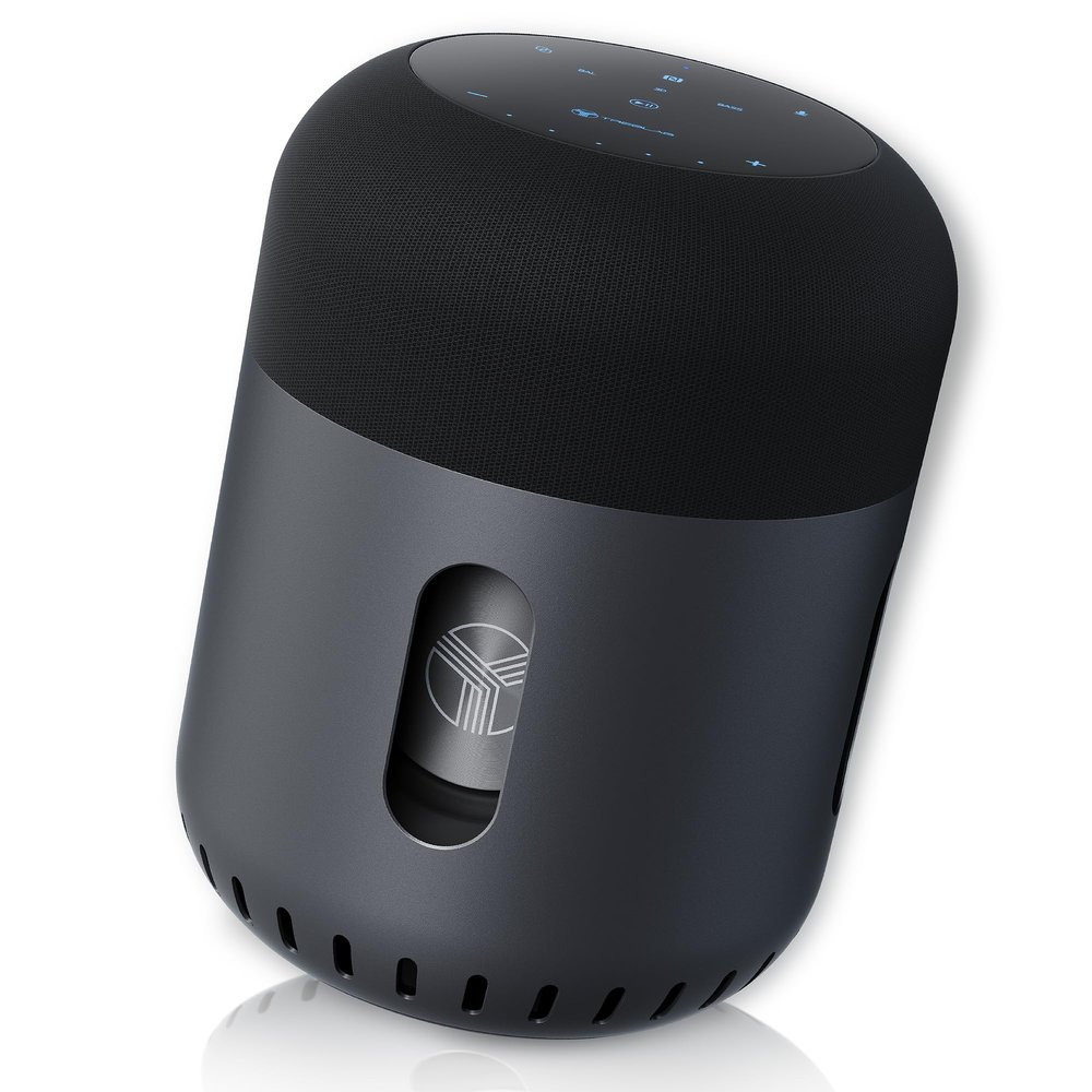 TREBLAB HD-360 Pro - Ultra High-Tech Bluetooth Speaker with 360 Surround Sound, 90W High-Powered 5-Driver System w/Subwoofer & 8 Bass Radiators, Portable Wireless Speaker for Home, Party, Outdoor