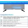 JFUDJKLI 32-65 Inch TV Base Base Feet TV Bracket Mounting Desktop Desktop Bracket Accessories with Screw Kit view 3
