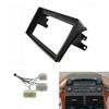 9'' Inch Car Radio Stereo Dash Frame Fascia Bezel Panel Compatible for Toyota Sienna 2004~2010 w/Power Harness Cable Install Trim view 1