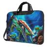 14 inch Laptop Tote Bag Men Women Sea Turtles Diamond Painting Shoulder Laptop Sleeve Briefcase Messenger Computer Bag view 1