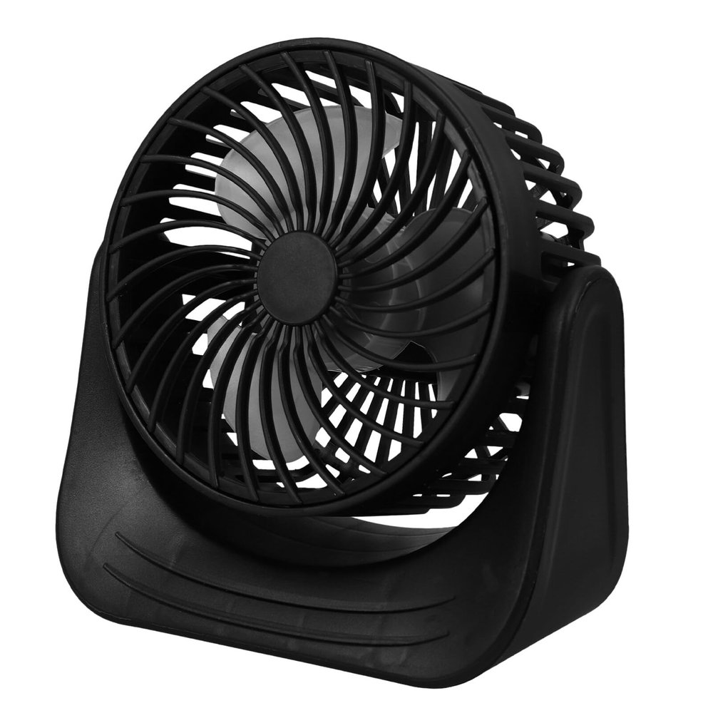 Homoyoyo 1set Usb Rechargeable Mini Desk Fan Fan for Travel Lightweight Material Convenient for Office and Outdoor Use Quiet Operation