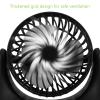 Homoyoyo 1set Usb Rechargeable Mini Desk Fan Fan for Travel Lightweight Material Convenient for Office and Outdoor Use Quiet Operation view 4