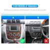 2G 64G Android 15 Car Stereo for Mercedes Benz W163 ML320 ML350 ML400 ML500 1997-2005 with Wireless Carplay Android Auto, 9 Touch Screen Head Unit with GPS Bluetooth WiFi FM RDS EQ Backup Camera view 2