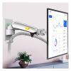 AVXANKTG F120 17-27 Inch Gas Spring Full Motion TV Wall Mount LCD Monitor Stand Aluminum Arm Stand Silver Black(Color:Black) view 3