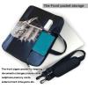 14 inch Laptop Tote Bag Men Women Vintage Nautical White Ship Shoulder Laptop Sleeve Briefcase Messenger Computer Bag view 4