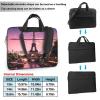 15.6 inch Laptop Tote Bag Men Women Eiffel Tower Paris Shoulder Laptop Sleeve Briefcase Messenger Computer Bag view 2
