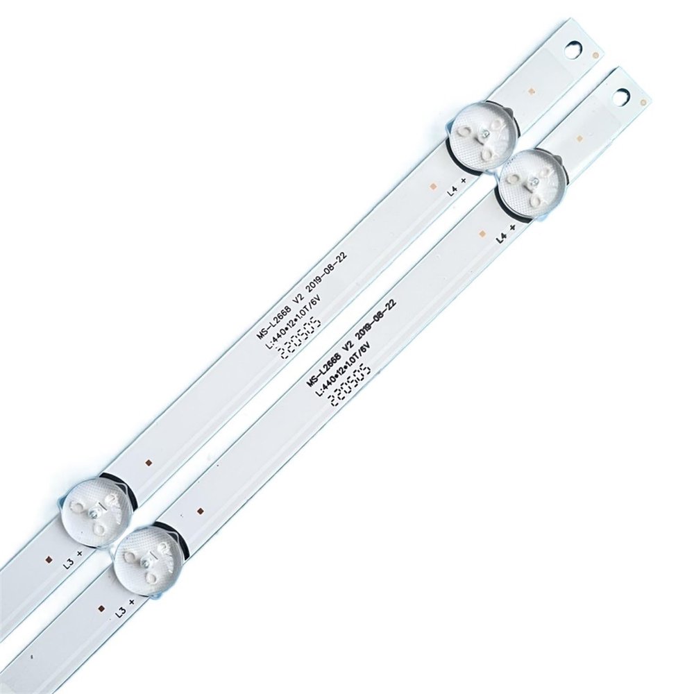 UFDIPLMY LED Backlight Strip Compatible with 24 Inch LCD TV Telefunken TF-LED24S49T2 MS-L2668 L2151 CX236DLEDM JL.D24041330-006AS-M 3080524Z10DTZ004