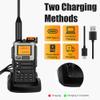 QUANSHENG UV-K5 8 Radio DTMF Walkie Talkie with NOAA Weather Forecast Type-c Charging 2MB Dual Band UV-K6 with Full Kit Upgede V3 Version UV-K5 Two Way Radio view 2