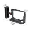 BGNing A6700 Camera Cage Rig Stabilizer Compatible with Sony A6700 DSLR Camera Video Cage with Cold Shoe Mount 1/4 3/8 Thread Arri Locating Holes (Combo A) view 4