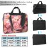 13 inch Laptop Tote Bag Men Women Floral Wood Shoulder Laptop Sleeve Briefcase Messenger Computer Bag view 3