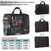 13 inch Laptop Tote Bag Men Women Vintage Wall of Radio Boombox Shoulder Laptop Sleeve Briefcase Messenger Computer Bag view 2