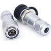 SZJELEN SF12 12mm Panel Mount Connectors,Waterproof Cable Connector,Power Cable Wire Connector Male Female,Aviation Plug Socket (2Pin) view 2