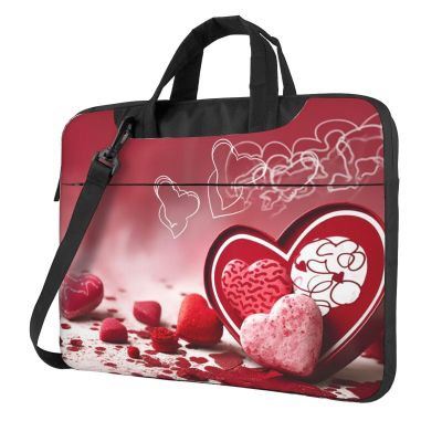 15.6 inch Laptop Tote Bag Men Women Valentine Day Shoulder Laptop Sleeve Briefcase Messenger Computer Bag