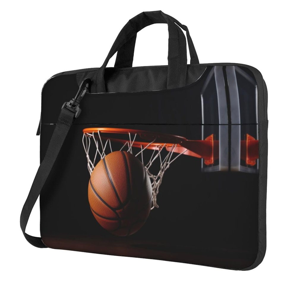 15.6 inch Laptop Tote Bag Men Women Basketball Shoulder Laptop Sleeve Briefcase Messenger Computer Bag