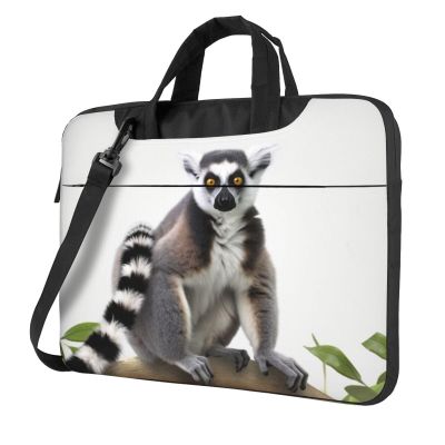 15.6 inch Laptop Tote Bag Men Women Ringtailed Lemur Shoulder Laptop Sleeve Briefcase Messenger Computer Bag