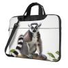 15.6 inch Laptop Tote Bag Men Women Ringtailed Lemur Shoulder Laptop Sleeve Briefcase Messenger Computer Bag view 1