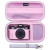 L LTGEM 4K Digital Camera Case Compatible with VJIANGER/YIGLLO/Zostuic/Duluvulu/Gavonde/XNSIAKXA/FlyFrost/SIXTARY/DUOCH 4K Vlogging Camera with Shoulder Strap, Pink view 1