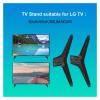 AVXANKTG Bracket for LG TV Leg Replacement, TV Stand Leg Suitable for LG 49 50 55 inch TV 50UM7300AUE 50UK6300BUB 50UK6500AUA Without Screws view 3