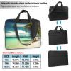 15.6 inch Laptop Tote Bag Men Women Tropical Holidays Shoulder Laptop Sleeve Briefcase Messenger Computer Bag view 2