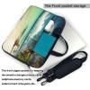 15.6 inch Laptop Tote Bag Men Women Tropical Holidays Shoulder Laptop Sleeve Briefcase Messenger Computer Bag view 3