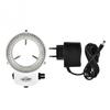JOEBO Microscope Kit 100V 220V 4.5W Microscope Camera 144 LED Beads Adjustable Ring Lamp Microscope Lens Adapters(Color:White) view 1