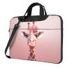 14 inch Laptop Tote Bag Men Women Giraffe Shoulder Laptop Sleeve Briefcase Messenger Computer Bag view 1