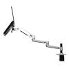 WPTGODGB V63CT Aluminum Desktop Mounted Two-in-One Laptop Stand Monitor Stand Mounted Extra Long Arm Full Motion Laptop Stand(Color:V63CTB-450) view 2