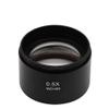 JOEBO Microscope Kit 0.3X 0.5X 0.7X 1.0X 2.0X Auxiliary Objects Lens Microscope Camera Lens for Trinocular Stereo Zoom Microscope Barlow Glass Lens Microscope Lens Adapters(Color:1.0X) view 2
