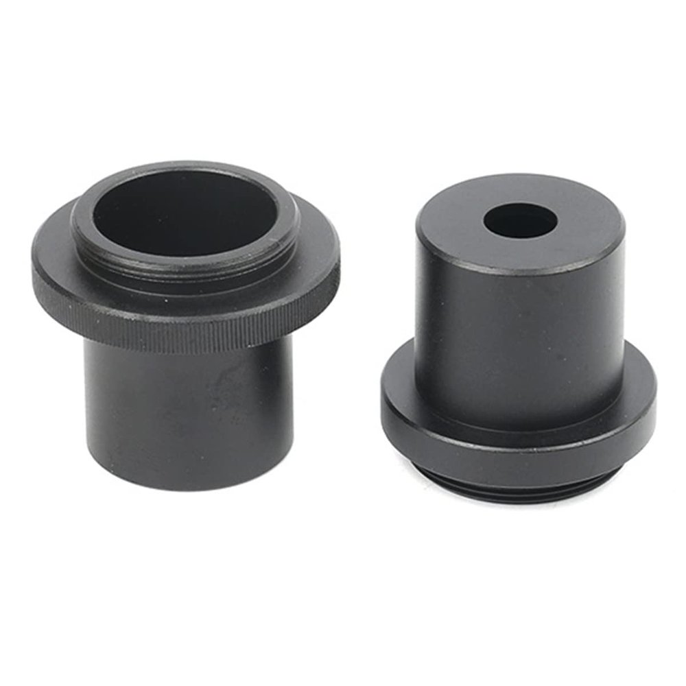 JOEBO Microscope Kit Video Camera Adapter 23.2mm Microscope Adapter Microscope Lens Adapters(Color:2 pcs)