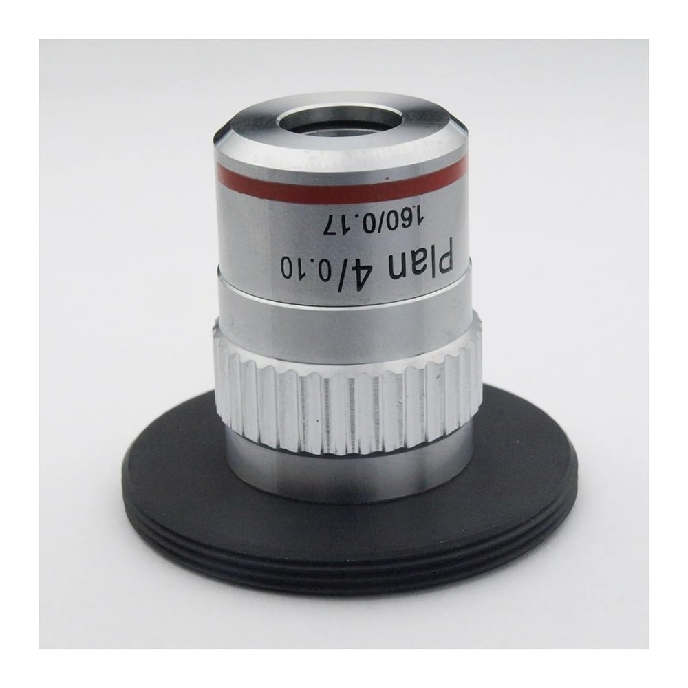 JOEBO Microscope Kit Inside Thread RMS (20mm) Lens Adapter for RMS Microscopio Lens to M42 Mount Microscope Lens Adapters(Color:M42X0.75-4x Lens B)
