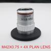 JOEBO Microscope Kit Inside Thread RMS (20mm) Lens Adapter for RMS Microscopio Lens to M42 Mount Microscope Lens Adapters(Color:M42X0.75-4x Lens B) view 2