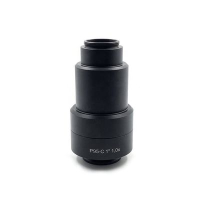 JOEBO Microscope Kit 1X 0.5X 0.35X C Mount 38mm Microscope Camera Adapter for Trinocular Microscope Microscope Lens Adapters(Color:1X)