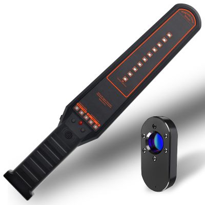 KAXYUYA Camera Finder, Hidden Camera Detector, GPS Tracker Signal Scanner Listening Device RF Bug Detector Professional Multi-Function for Car, Hotel, Meeting