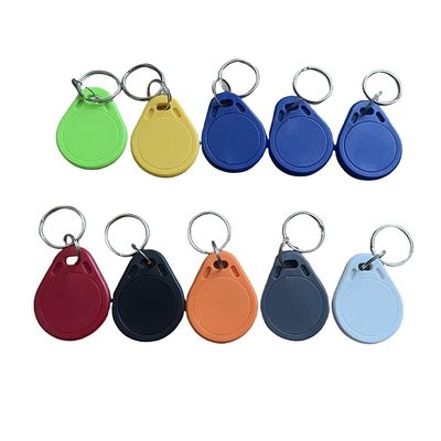 10pcs MF Classic 1K RFID Fob 13.56mhz ISO14443A Key for Hotel Door Entry Access Control... (mix)