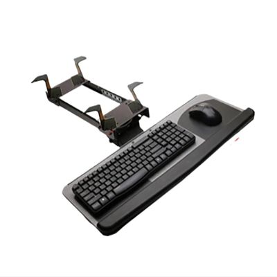 AVXANKTG LK06AD Ergonomic Sliding Tilt XL Size Wrist Rest Keyboard Stand with Two Mouse Pads for Computer Desk Keyboard Tray Stand(Color:LK06AD)