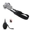 JJC Soft Neoprene Camera Neck Strap with Soft-Tipped Air Blower for Canon Nikon Sony Fujifilm DSLR Mirrorless Camera view 1