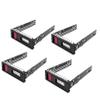4-Pcs Hard Drive Bracket 774026-001 797520-001 797519-001 SSD Bracket 3.5 inch Hard Drive Caddy Compatible for ProLiant ML110 ML350 DL325 ML30 DL20 G10 Gen10 for HP Apollo 4510 4200 G9 Gen9 Servers view 1