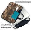 13 inch Laptop Tote Bag Men Women Rustic Lodge Bear Moose Shoulder Laptop Sleeve Briefcase Messenger Computer Bag view 3