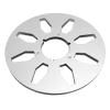 Yunir 1/4 10.5 Inch Empty Take Up Reel to Reel for,Professional 8 Hole Empty Tape Reel, Aluminum Alloy Universal Opening Machine Part Sound Tape Takeup Reel for Nab Recording view 1