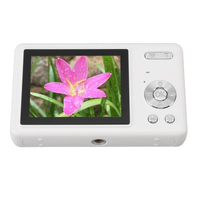 Digital Camera, Auto Focus FHD 1080P Vlogging Camera with 12MP 16X Digital Zoom, 2.4in TFT Screen Kids Compact Portable Point and Shoot Cameras for Teens Beginner Adult Student