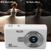 Digital Camera, Auto Focus FHD 1080P Vlogging Camera with 12MP 16X Digital Zoom, 2.4in TFT Screen Kids Compact Portable Point and Shoot Cameras for Teens Beginner Adult Student view 2