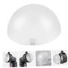 CAXUSD Flash Dome Diffuser for Photography Softening Cover for Camera Flash Lightweight and Design for view 2