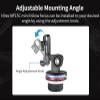 Generic Follow Focus Kit Nitze Mini Follow Focus Kit with Drive Gears Marking Disks Gear Ring Belt 15mm Rod and Rod Clamp with NATO Rail Support A/B Hard Stops and 360 Infinity Zoom-MF15C view 3