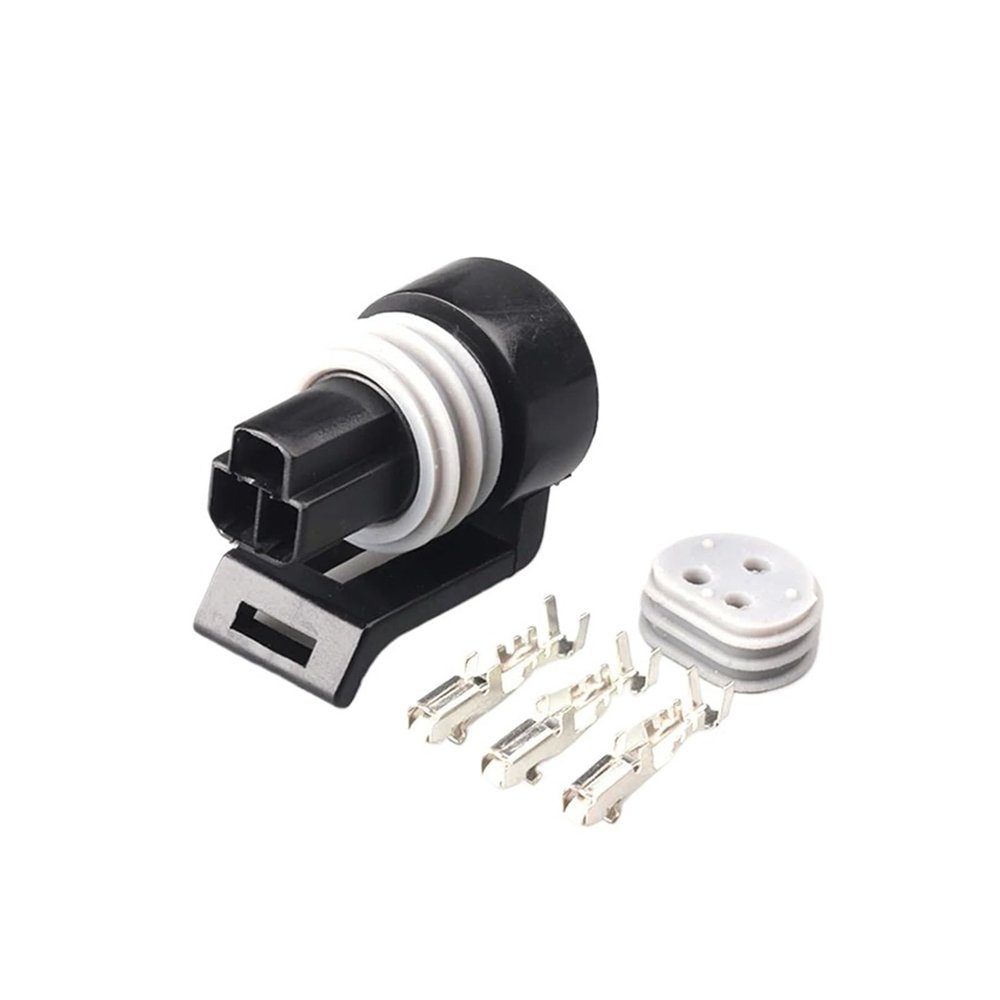 TakenE 1/5/10/20 Set 3 Pin Car Waterprof Automotive Oil Fuel Pressure Sensor Connector Plug 12110192 12065287 12078090 0441004(Size:20 Sets)