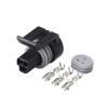 TakenE 1/5/10/20 Set 3 Pin Car Waterprof Automotive Oil Fuel Pressure Sensor Connector Plug 12110192 12065287 12078090 0441004(Size:20 Sets) view 2