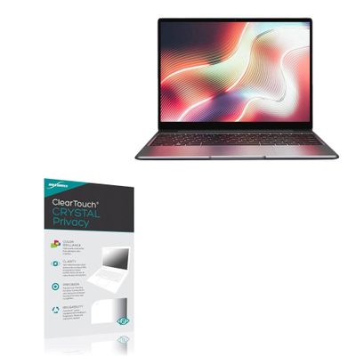 BoxWave Screen Protector Compatible with Chuwi CoreBook X (14 in) - ClearTouch Crystal Privacy (2-Pack), Privacy Screen Protector Flexible Film Clear