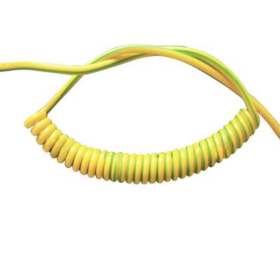 Cores Polyurethane Stretch Cable Core Spring Wire Single Core 20/18/17/15/13/11/9/7AWG Shrinkable Cable Copper Wire Telescopic Wire(Size:Stretch 1 Meter,Color:9AWG 6mm2)(Color:17AWG 1mm2,Size:Stretch