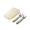 1/5/10/20 Set 2 Pin Auto Wiring Harness Connector Is Suitable Fit Compatible Butt Socket Riveted Car Headlight Male Female Plug DJ3023-2.3-21(Color:Female,Size:50 sets) view 1