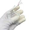 Cores Polyurethane Stretch Cable Core Spring Wire 4 Core White Spring Cable 3mm OD Spring Cable Car Telescopic DIY Cable Retractable Coil view 2