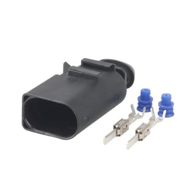 1/5/10/20 Set 2 Pin 3.5mm Auto Waterprof Wiring Harness Connector Electrical Horn Plug 1J0973722 1717692-1 8D0973822(Color:Female,Size:5 Sets)